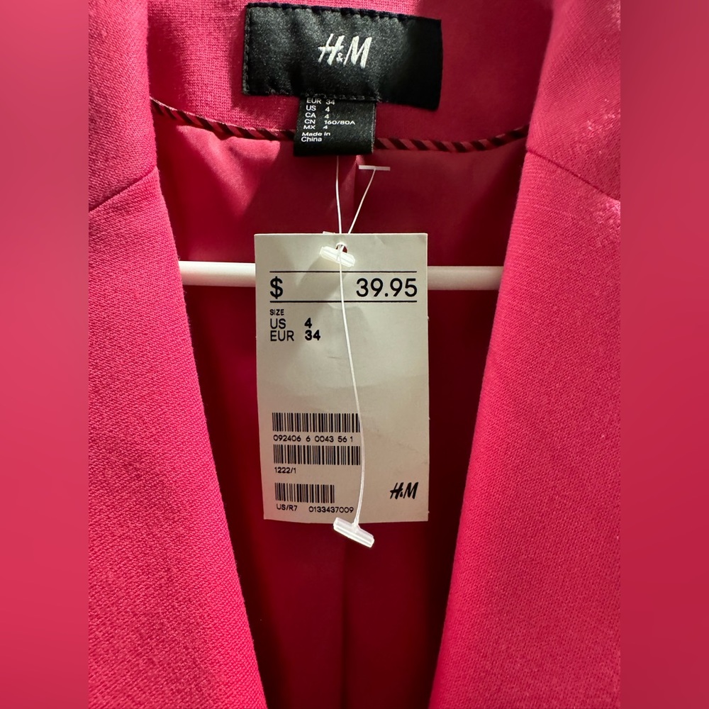H&M Pink blazer - Picture 2 of 4